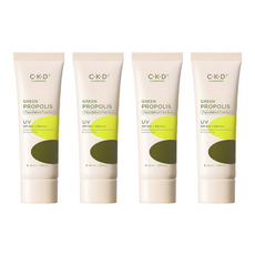 씨케이디 그린프로폴리스 파운데이션 프리 선크림 SPF50+ PA++++, 40ml, 4개