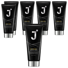 제이숲 프로페셔널 셀프 제모크림 바디용 그린티 향, 200ml, 6개