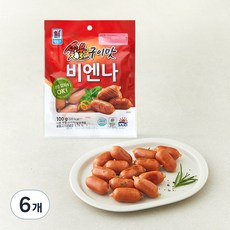 대림선 숯불구이맛 비엔나, 100g, 6개