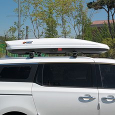 휴고 차량용 루프박스 GRAND 6.2 화이트 고객직접설치, 1개