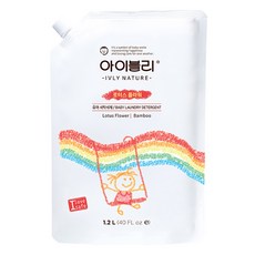 IVLY nature 嬰幼兒衣物清潔劑, 1.2L, 1包