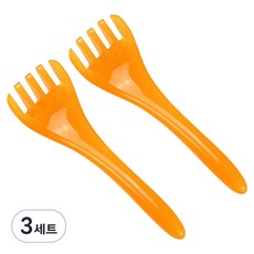 Moneyfull 頭皮身體臉部刮痧按摩器 2入, MF 黃色, 3套