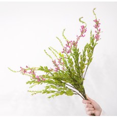 Ju and Ji 人造胡枝子花, 玫瑰紅色