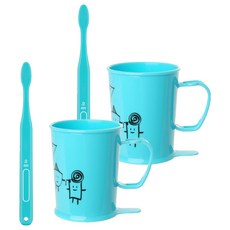 WEDENT 威登 兒童漱口杯A套組 天空藍 3~5歲, 2套