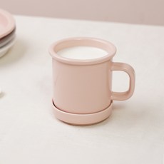 보울보울 국산 노르딕볼볼 뚜껑머그340ml, 파우더핑크, 1개