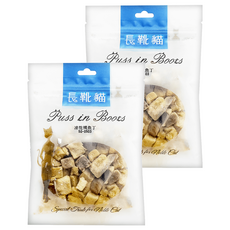 長靴貓 Puss in Boots 純肉凍乾 35g, 鯛魚丁, 2包