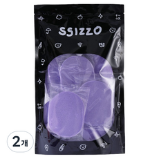 SSIZZO 海綿 15入, 2個, 紫羅蘭色