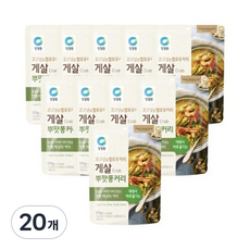 청정원 게살 뿌팟퐁 커리, 170g, 20개