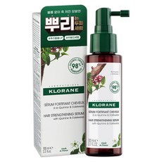 KLORANE 蔻蘿蘭 雪絨花強韌髮根精華液, 1瓶, 100ml