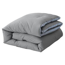 BELLE VIE 雲朵絨 厚鋪棉保暖可水洗冬被 雙人, 深玄灰