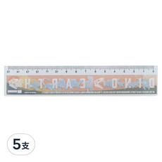 sun-star 直尺 15cm, 恐龍, 5支
