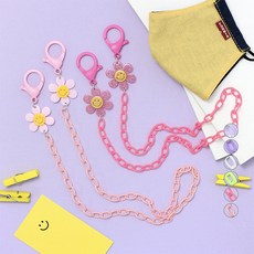 YEPIN Hilla花朵口罩掛繩 2件組