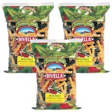 DIVELLA 德威樂 三色螺絲麵, 3個