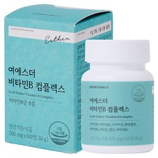 ESTHER FORMULA 呂醫師 維他命B群 30g, 1個, 60錠