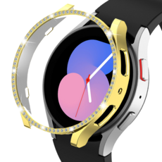 LuA lovel Galaxy Watch水鑽防摔保護殼, 金黃色