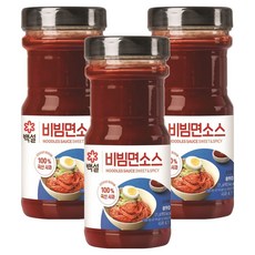 CJ BEKSUL 白雪 麵拌醬, 3個, 890g