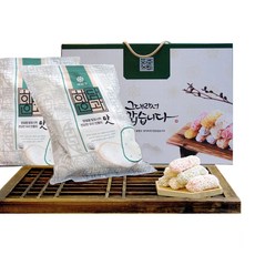 韓式糯米綜合菓子禮盒, 1kg, 1組