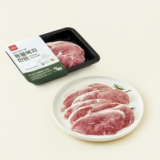 하이포크 동물복지 인증 한돈 뒷다리 불고기용 (냉장), 500g, 1개
