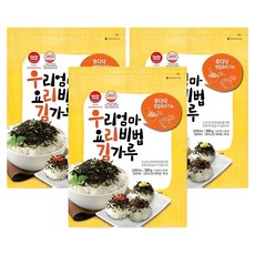 바다모아 우리엄마 요리비법 김가루, 500g, 3개