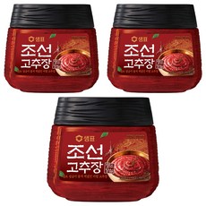 Sempio 膳府 韓式辣椒醬, 1kg, 3個