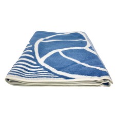 PLAYBOY運動毛巾 後漂白, 41*110cm, 100%棉, 藍色, 1條