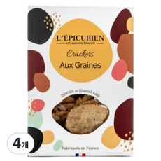 L'EPICURIEN 籽粹薄餅, 4個, 120g
