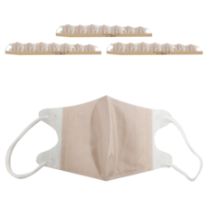 Only One Mask 一心一罩 嫩嬰立體口罩, 10片, 3組, 香醇奶茶
