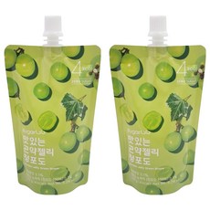 sugarlolo INTAKE 蒟蒻果凍飲 白葡萄風味, 150g, 2包