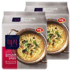 더미식 장인라면 담백한맛 113g, 8개