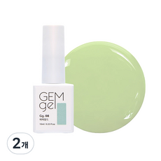 IVIt GEM gel 彩色美甲凝膠, 08翡翠, 10ml, 2個