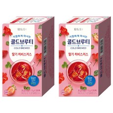 Damtuh 丹特 冷萃茶 草莓木槿, 1.5克, 20件, 2個