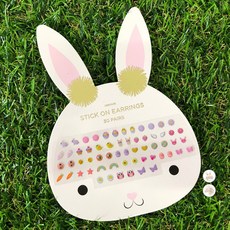 귀 뚫을 필요 없는 아동용 귀걸이 스티커 30종 세트