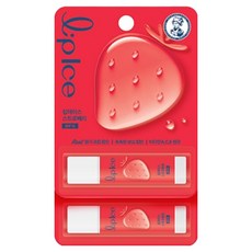 MENTHOLATUM 曼秀雷敦 Lip lce潤唇膏 KKKIM聯名款, 草莓, 3.5g, 2支