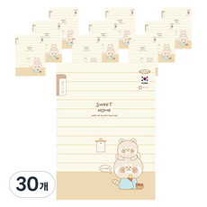 펜피아 1 000 초등 글짓기장 제본노트, B 브라운, 30개