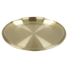 Kitchen-Art 錦上添花 鍍鈦不鏽鋼圓盤 26cm, 金色, 1個