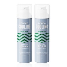 도루코 쿨링 쉐이빙 폼 프레쉬 허브, 2개, 210ml