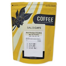 SALES CAFE 中深烘焙濃縮綜合咖啡, 無研磨咖啡豆, 500g, 1包