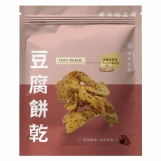 明月豆腐 豆腐餅乾 梅粉, 150g, 1包