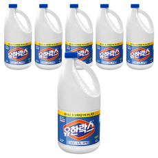 유한락스 레귤러, 4L, 6개