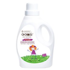 아이블리네이쳐 코코넛 오일 성분 유아세제 티아레 플라워향, 1.8L, 1개