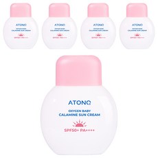 ATONO2 ATONO2 氧氣寶寶嬰幼兒爐甘石防曬霜 SPF50+ PA++++, 50ml, 5個