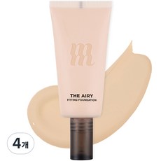 머지 더 에어리 피팅 파운데이션 30ml, AF3 샌드, 4개