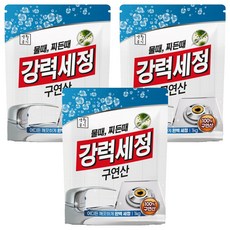 Saenghwalgongsik 強力洗淨檸檬酸, 1kg, 3個