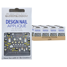 GLOSSYBLOSSOM 可愛美甲貼 企鵝設計 Set, 企鵝, 18件