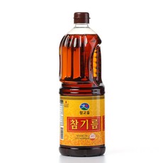 Chamgoeul 芝麻香油, 1.8L, 1瓶