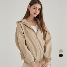 afinar 防皺寬鬆版型防風外套
