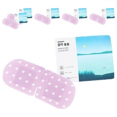 Natural Day 舒眠拋棄式溫熱眼罩, 10入, 6個