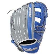 Wilson KOR A2000 1799 外野手手套 左投用 WTA2024KR99GRBL, 藍色, 1個