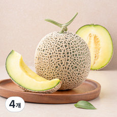 제이드가든 머스크메론, 1kg, 4개