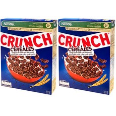 CRU NCH 巧克力口味香脆麥片, 375g, 2盒